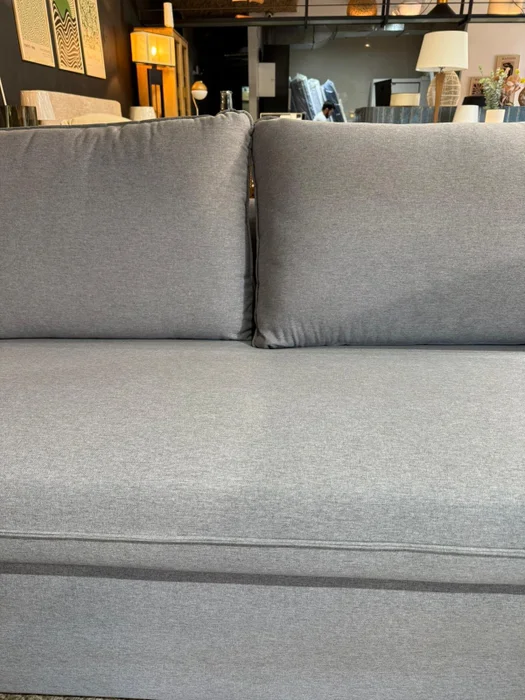 Sofá Manchester con Funda Desmontable 3 Cuerpos (205cm) – Gris en Gris - Sillones y sofás, Uruguay | Berna Home, vista 5