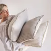 ALMOHADON LINO ALTO GRAMAJE RAYADO BEIGE - 55 X 55 en Beige - Textiles, Uruguay | La Iberica, vista 2 de 5