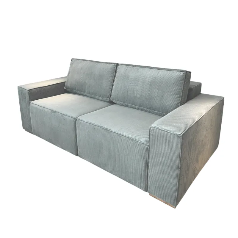 PREVENTA - Sofá Retráctil España 3 Cuerpos (210cm) EASY CLEAN - Gris - Sillones y sofás, Uruguay | Berna home