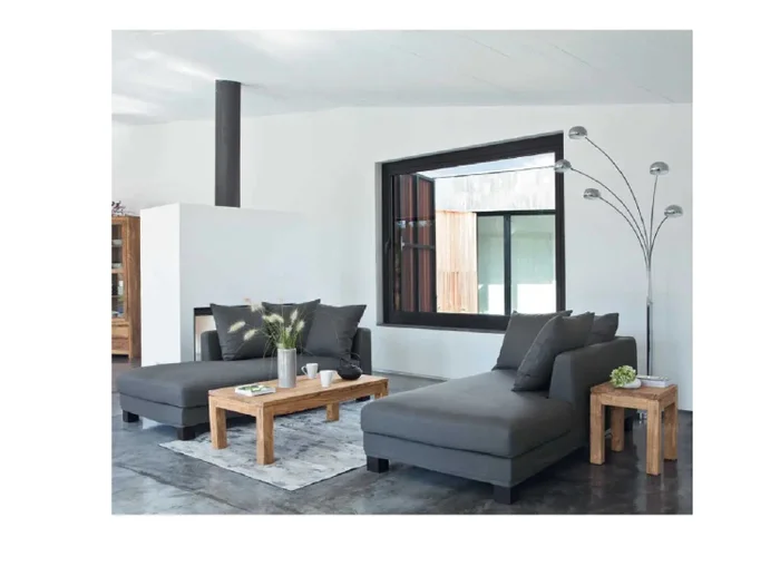 Mesa de Living LÍNEA DE CAMPO 1.20m en Madera natural - Mesas de living, Uruguay | Finkel, vista 3