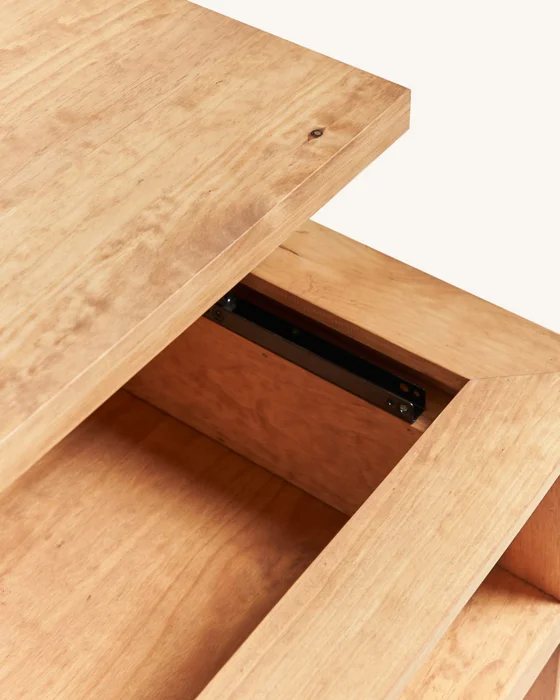 Mesa elevable Meike en Madera natural - Mesas de living, Uruguay | Tree House Deco, vista 11