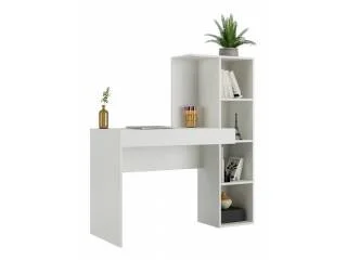 Escritorio con repisa auxiliar Nogal en Marrón - Escritorios, Uruguay | Quesal, vista 10