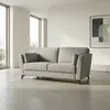 Sofá Capri - Tela Microfibra - 2 cuerpos - Kruger 06-155 (Ceniza) en Gris - Sillones y sofás, Uruguay | NYR, vista 1 de 5