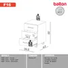 Cajonera con Ruedas 100% Mdf - Linea Factory - Bibliotecas, Uruguay | Balton, vista 6 de 10