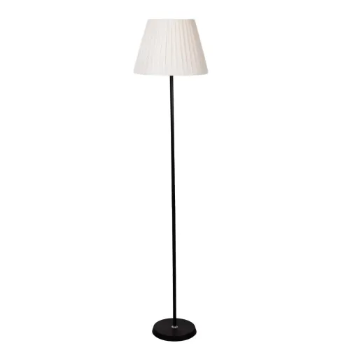 Lámpara De Pie Metal-y-tela Negro Xyf8085 en Negro - Lámparas de pie, Uruguay | Divino