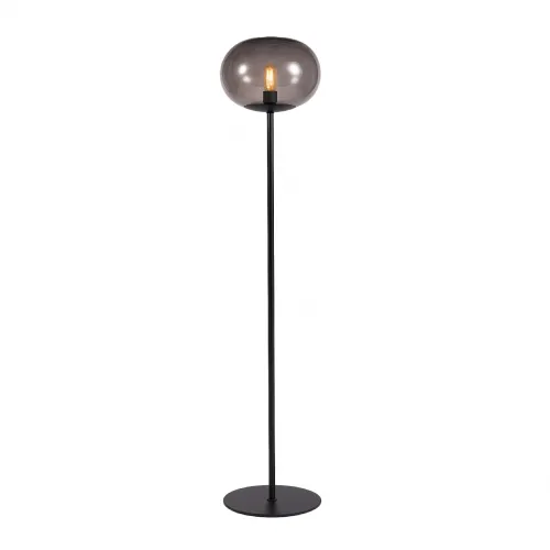 Artefacto Decorativo De Pie Pireo Negro en Negro - Lámparas de pie, Uruguay | Serlux