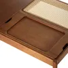 Mesa Ratona Madera Marron Orla Castaño en Marrón - Mesas de living, Uruguay | Divino, vista 5 de 6