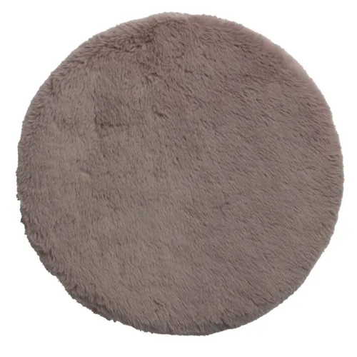 Almohadón de asiento OXEL Ø35xH3 pelo arena osc en Beige - Textiles, Uruguay | JYSK