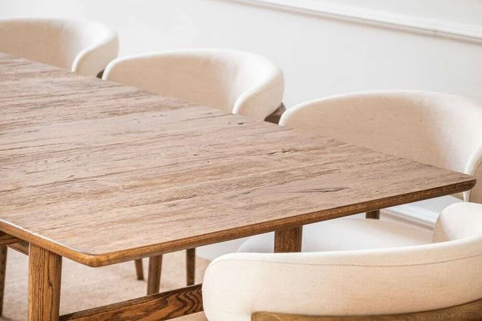 MESA COMEDOR MILANO - ROBLE - 2.45 X 0.90 MTS en Marrón - Mesas de comedor, Uruguay | La Iberica, vista 15