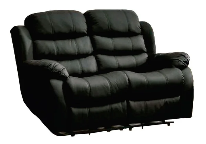 Juego De Living Reclinable 3+2 En Pu Comedor Negro Beverly en NegroMaterial - Muebles, Uruguay | Soy Hogar, vista 8