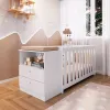 Cuna Transformable 3 en 1 con Cajonera - Dormitorio, Uruguay | RM Muebles y Deco, vista 1 de 8