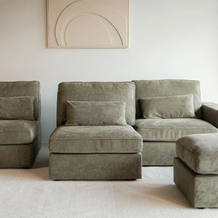 Sofá Treviso / Verde Oliva en Verde - Sillones y sofás, Uruguay | Fábrica Italiana, vista 2
