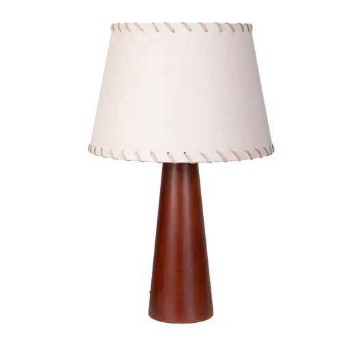 Madera Marrón Lámpara de mesa ml Marron en Marrón - Lámparas de mesa, Uruguay | Le Blanc