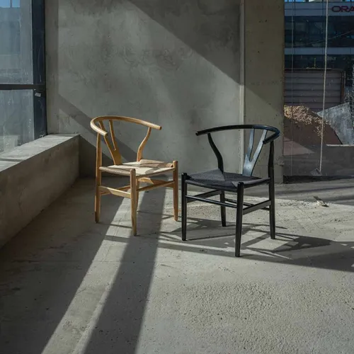 Silla Wishbone - Negra en Negro - Sillas, Uruguay | Walnut