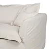 Sofá Marco con Funda - Tela Rústica - 3 cuerpos - 316/25 (Beige) en Beige - Sillones y sofás, Uruguay | NYR, vista 3 de 3