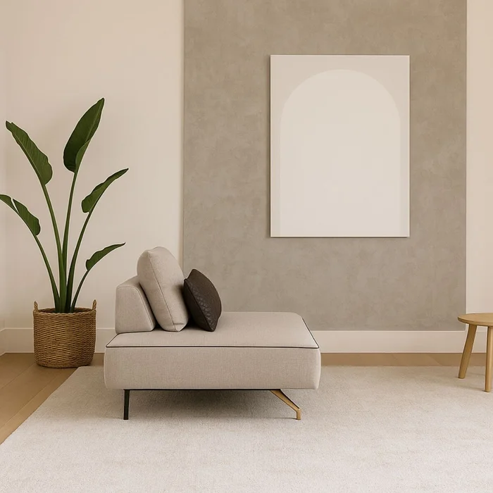 Sofá modular DOMINO Beige en Beige - Sillones y sofás, Uruguay | Viasono, vista 2