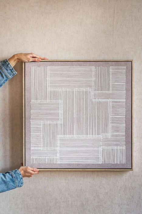 CUADRO OPTICAL - LINOS 2 60 X 60 - Decoración de pared, Uruguay | La Iberica