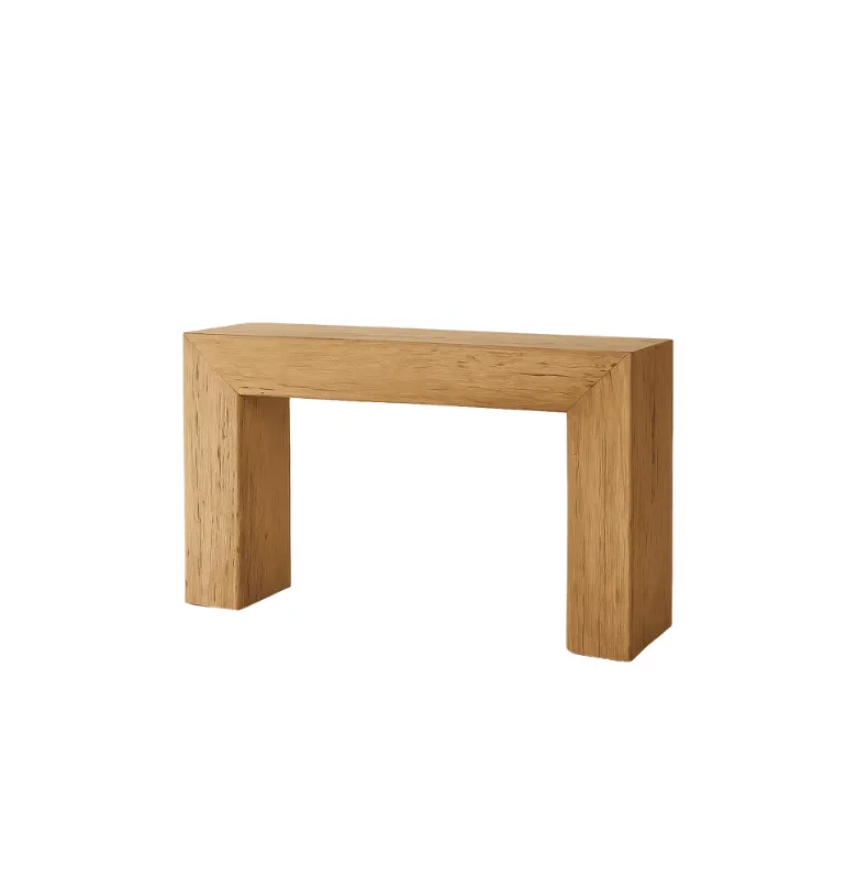 CONSOLA HUGO TEKA en Madera natural - Aparadores y recibidores, Uruguay | Masinfinito Casa