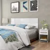 Respaldo de Sommier C/ 2 Mesas de Luz - MDP - BLANCO en Blanco - Dormitorio, Uruguay | Mulata, vista 1 de 6
