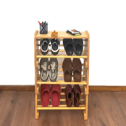 Zapatera Chicago en Madera natural - Aparadores y recibidores, Uruguay | Benteveo