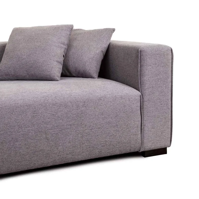 Sofá Nashville - Gris - Chaise derecho en Gris - Sillones y sofás, Uruguay | Walnut, vista 4