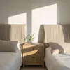 RESPALDO ALMA - LINO RAYADO - 1 PLAZA en Beige - Respaldos de cama, Uruguay | La Iberica, vista 2 de 3