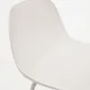 Taburete Altea y patas de acero con acabado - beige 75 cm en Beige - Butacas, banquetas y puffs, Uruguay | Kavehome, vista 4 de 7