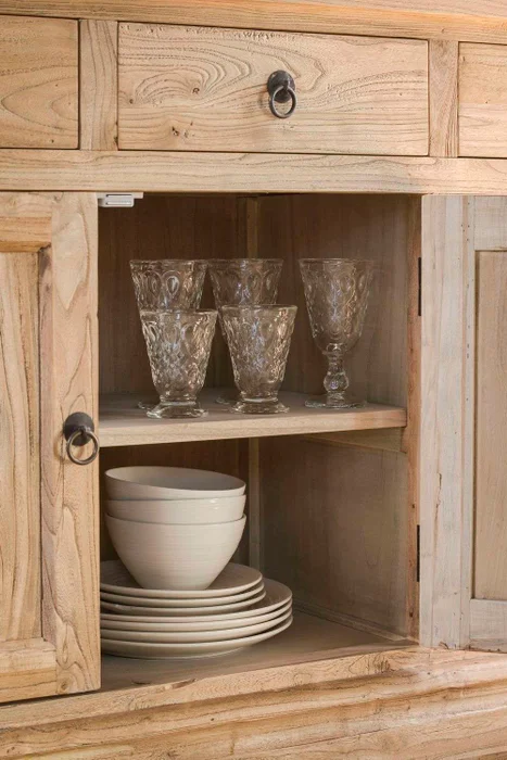 APARADOR OLMO - 1.80 MTS en Madera natural - Bibliotecas, Uruguay | La Iberica, vista 2