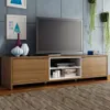 Rack TV hasta 75 Pulgadas Metz 180 cm 2 Puertas Rústico - Muebles para TV, Uruguay | Balton, vista 1 de 13
