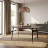 Mesa de Comedor Extensible Lupo - Roble Oscuro en Marrón - Mesas de comedor, Uruguay | NYR, vista 1 de 5
