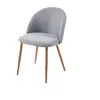Silla MAYTE en Tela - Gris en Gris - Sillas, Uruguay | Finkel, vista 2 de 4