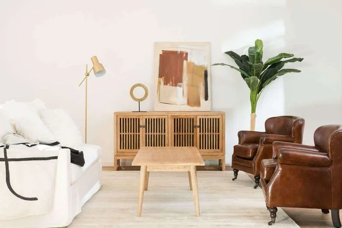 BERGERE CUERO ITALIANO ENVEJECIDO CON TACHAS en Marrón - Sillones y sofás, Uruguay | La Iberica, vista 8