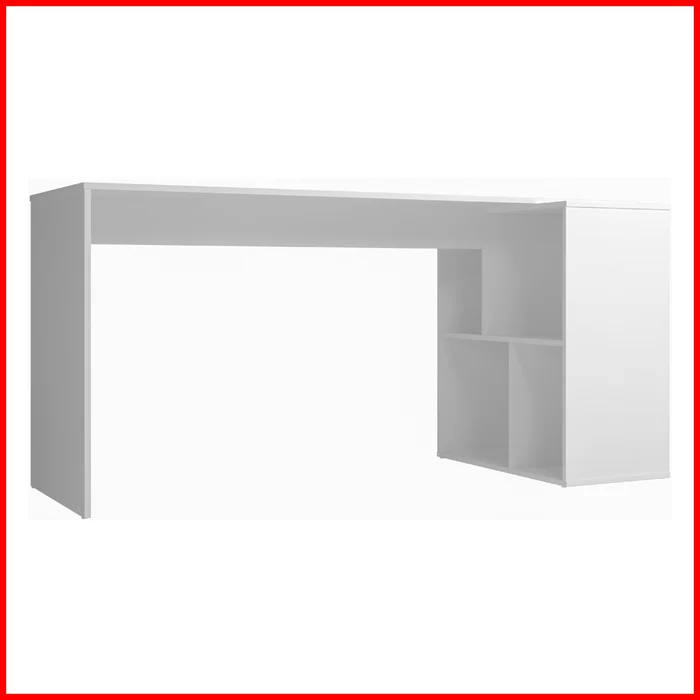 Escritorio con repisa – BC 93 en Blanco - Escritorios y sillas de escritorio, Uruguay | Punto Unión, vista 2