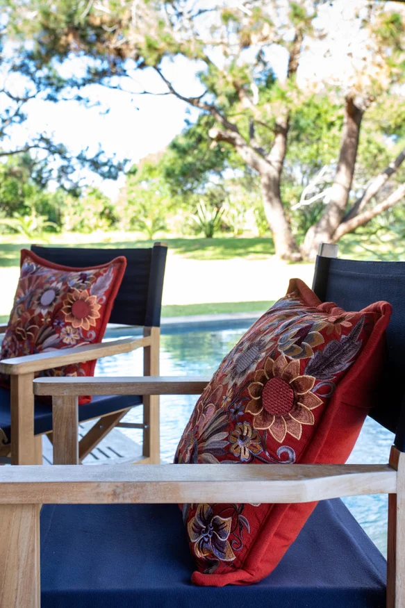 Almohadón ZAL rojo - Textiles, Uruguay | Almohadones ZAL, vista 2