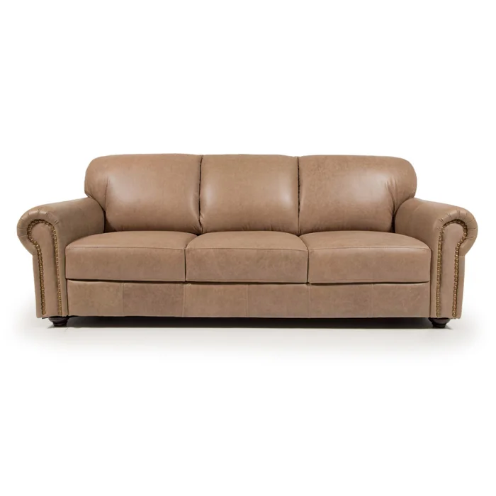 Sofá Elite - Cuero Natural - 3 cuerpos - A fabricar en Marrón - Sillones y sofás, Uruguay | Nyr, vista 4