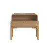 Mesa de Luz Select - Grande - 1 Cajon - Natural en Marrón - Mesas de luz, Uruguay | NYR, vista 3 de 5