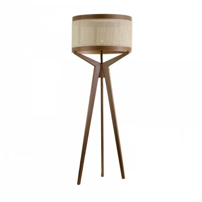 Lámpara de Pie Navi - Madera Natural Tauari - Lámparas de pie, Uruguay | Berna home