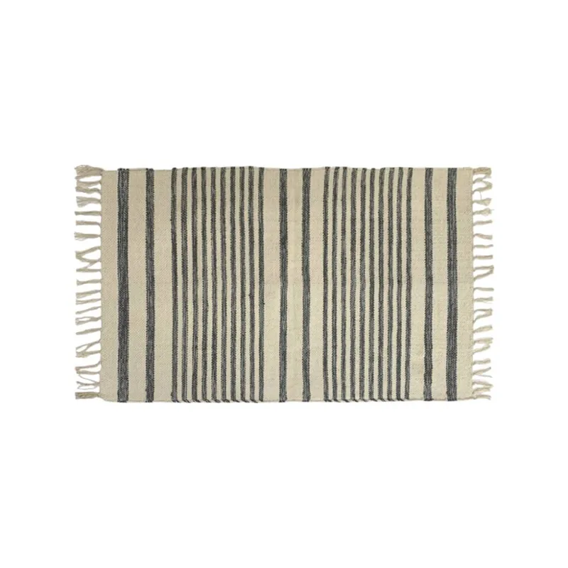 ALFOMBRA C/FLECOS 69X114CM LÍNEAS - Textiles, Uruguay | Koz