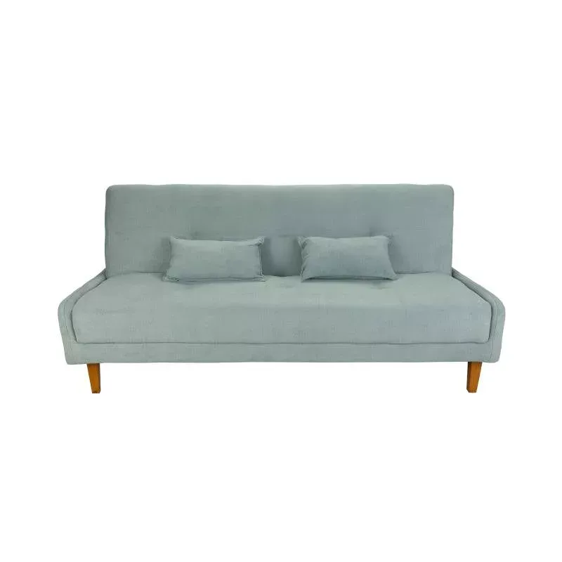 Sofá Cama Bianca Boucle - Celeste en Celeste - Sillones y sofás, Uruguay | Concetto Casa