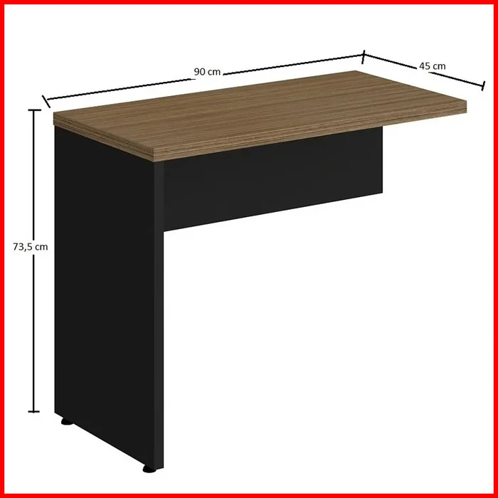 Mesa auxiliar escritorio – TEK 9045 en Multicolor - Escritorios y sillas de escritorio, Uruguay | Punto Unión, vista 2
