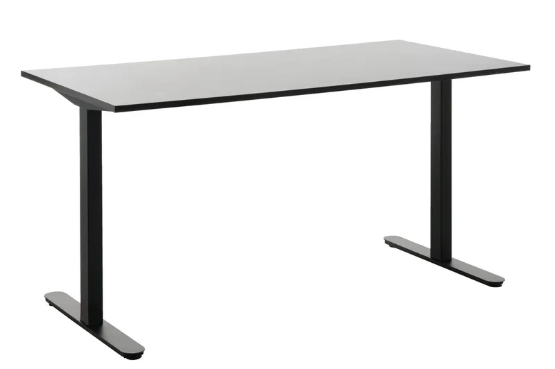 Escritorio STAUNING 80x160 negro en Negro - Escritorios y sillas de escritorio, Uruguay | JYSK