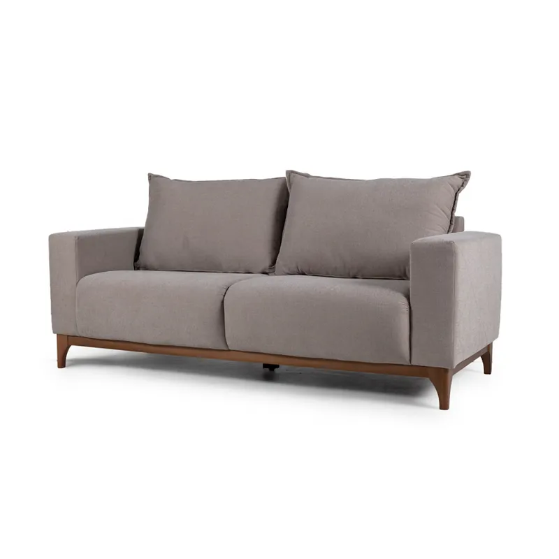 Sofá Oregon - Tela Microfibra - 3 cuerpos - FX4-11 (Tostado) en Beige - Sillones y sofás, Uruguay | NYR