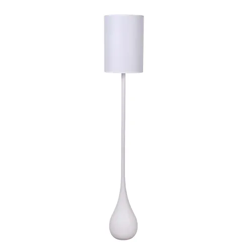 Lámpara De Pie Metal-y-tela Blanco Xyf8073 en Blanco - Lámparas de pie, Uruguay | Divino