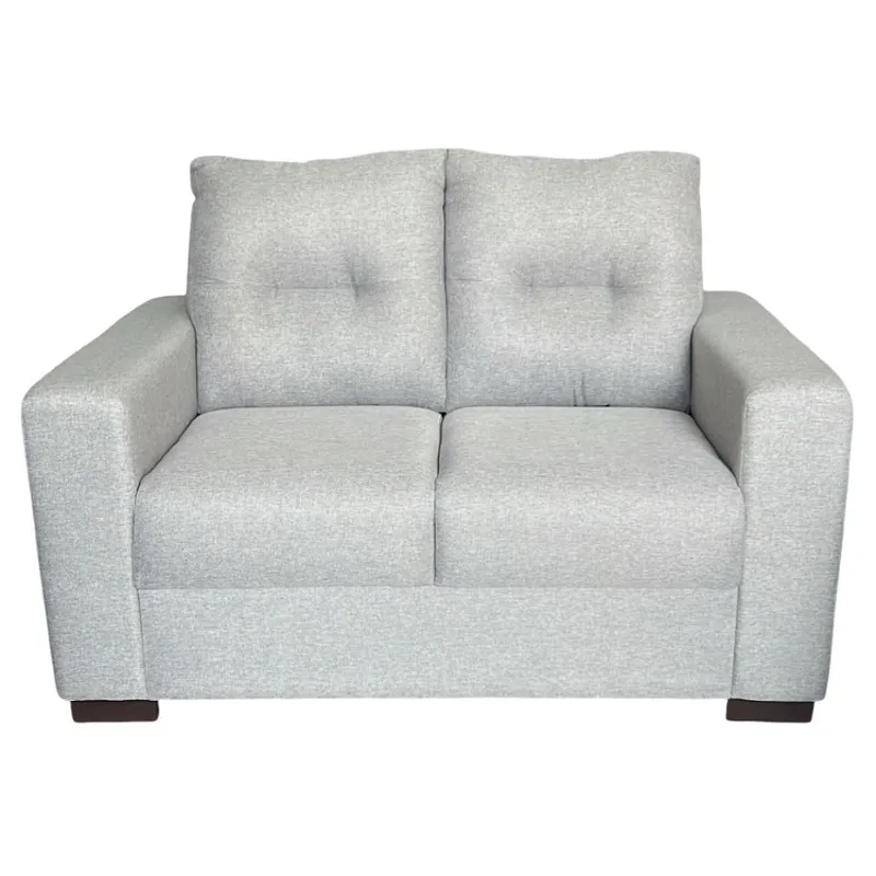 SOFA 2 CUERPOS - TAPIZADO TELA GRIS CLARO en Gris - Sillones y sofás, Uruguay | Champagne Home