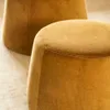 PUFF MILANO - TERCIOPELO ORO en Mostaza - Butacas, banquetas y puffs, Uruguay | La Iberica, vista 5 de 6
