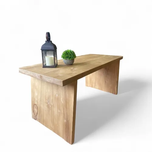 Mesa de living W — Serra Amoblamientos en Madera natural - Mesas de living, Uruguay | Serra Amoblamientos