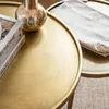 MESA AUXILIAR - METAL ORO VIEJO - 51 CMS en Dorado - Mesas de living, Uruguay | La Iberica, vista 9 de 10
