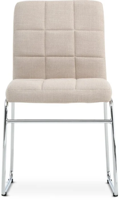 Silla de comedor HAMMEL beige/cromo en Beige - Sillas, Uruguay | JYSK, vista 2