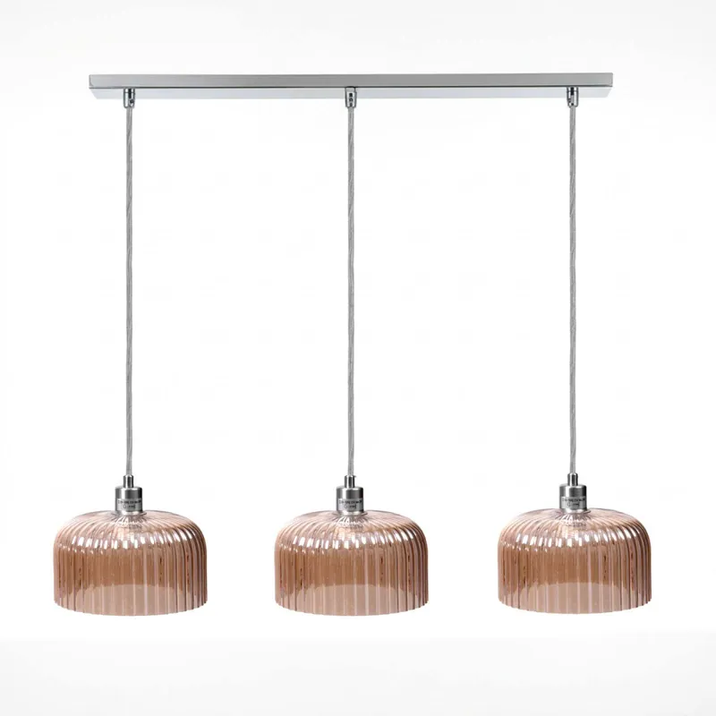 Lámpara De Techo Metal-y-vidrio Natural-beige Lp95679 en Amarillo - Lámparas colgantes, Uruguay | Divino