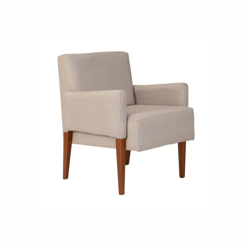 Sofa Poltrona Sillon Paty en Beige - Butacas, banquetas y puffs, Uruguay | Rústico Hogar